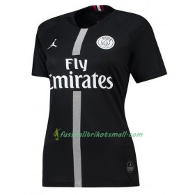 Fußballtrikots Paris Saint-Germain Jodan Schwarz Frauens 2018-2019 Kurzarm Ausweichtrikot kaufen